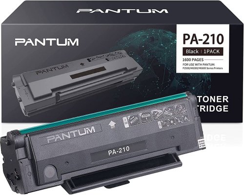 Toner Compatible PA-210 BK Noir Pour Pantum P2200, P2500, M6500, M6550, M6600 - Neuf