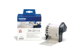 Brother DK-22113 Clear Continuous Film Tape, 62mm (W), 15.24m (L)