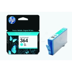 Original HP 364 (CB318EE) Ink cartridge cyan, 300 pages, 3ml Image