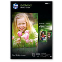 HP Everyday Glossy Photo Paper-100 sht/A4/210 x 297 mm Image