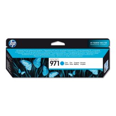 Original HP 971 (CN622AE) Ink cartridge cyan, 2.5K pages, 25ml Image