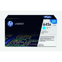 C9731A | HP 645A Cyan Toner, prints up to 12,000 pages Image