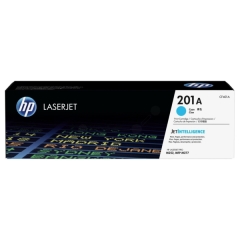CF401A | HP 201A Cyan Toner, prints up to 1,400 pages Image