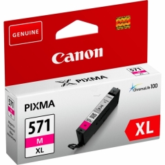 Canon CLI-571MXL Magenta ink, contains 11ml of ink, 0333C001 Image