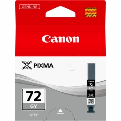 Canon PGI-72GY Gray ink, contains 14ml of ink, 6409B001 Image