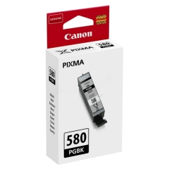 Canon PGI-580PGBK Black ink, contains 11ml of ink, 2078C001 Image