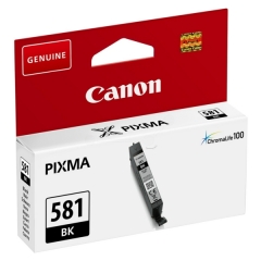 Canon CLI-581BK Black ink, contains 6ml of ink, 2106C001 Image