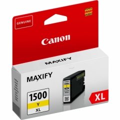 Canon PGI-1500XLY Yellow ink, contains 12ml of ink, 9195B001 Image