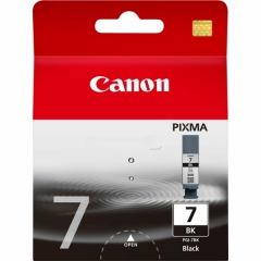 Canon PGI-7BK Black ink, contains 25ml of ink, 2444B001 Image