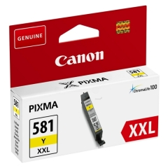 Canon CLI-581YXXL Yellow ink, contains 12ml of ink, 1997C001 Image