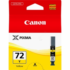 Canon PGI-72Y Yellow ink, contains 14ml of ink, 6406B001 Image