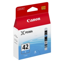 Canon CLI-42C Cyan ink, contains 13ml of ink, 6385B001 Image