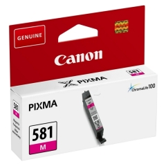 Canon CLI-581M Magenta ink, contains 6ml of ink, 2104C001 Image