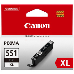 Canon CLI-551BKXL Black ink, contains 11ml of ink, 6443B001 Image