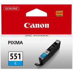 Canon CLI-551C Cyan ink, contains 7ml of ink, 6509B001 Image