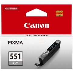 Canon CLI-551GY Gray ink, contains 7ml of ink, 6512B001 Image