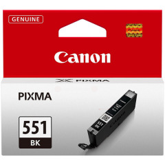 Canon CLI-551BK Black ink, contains 7ml of ink, 6508B001 Image
