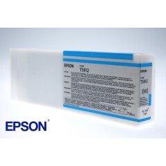 T591200 | Original Epson T5912 Cyan Ink, 700ml Image