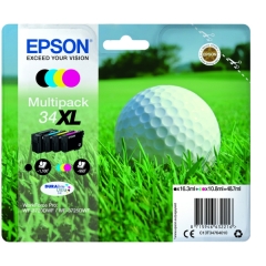 Epson Golf ball Multipack 4-colours 34XL DURABrite Ultra Ink Image