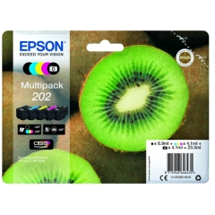 Epson Kiwi Multipack 5-colours 202 Claria Premium Ink Image