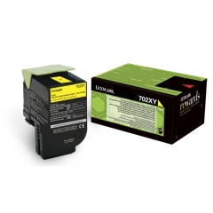 Lexmark 702XY R toner cartridge 1 pc(s) Original Yellow Image