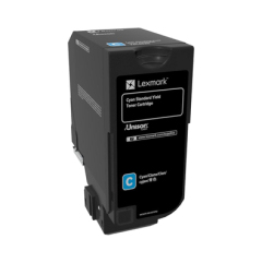 Lexmark CS720 toner cartridge 1 pc(s) Original Cyan Image