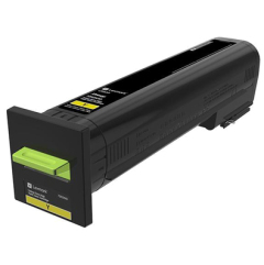 Lexmark CS820 toner cartridge 1 pc(s) Original Yellow Image