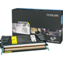 Lexmark C522A3YG toner cartridge 1 pc(s) Original Yellow Image