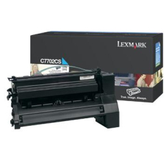 Lexmark Cyan Print Cartridge for C770/C772 Image