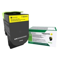 Lexmark 71B2HY0 toner cartridge 1 pc(s) Original Yellow Image