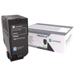 Lexmark 75B0020 toner cartridge 1 pc(s) Original Cyan Image