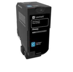 Lexmark 74C20CE toner cartridge 1 pc(s) Original Cyan Image