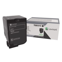 Lexmark 75B0010 toner cartridge 1 pc(s) Original Black Image