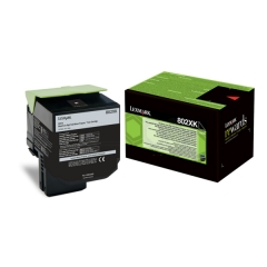 Lexmark 802XK toner cartridge 1 pc(s) Original Black Image