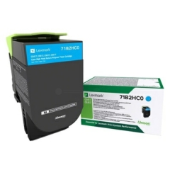 Lexmark 71B2HC0 toner cartridge 1 pc(s) Original Cyan Image