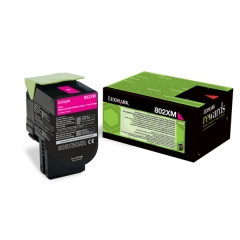 Lexmark 802XM toner cartridge 1 pc(s) Original Magenta Image