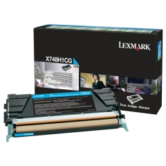 Lexmark X748H1CG toner cartridge 1 pc(s) Original Cyan Image