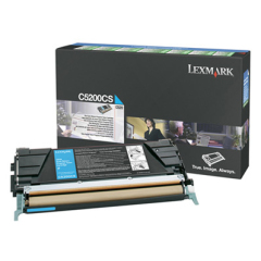 Lexmark C5200CS toner cartridge 1 pc(s) Original Cyan Image