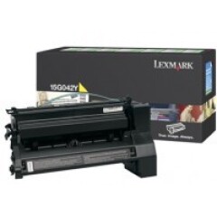 Lexmark 15G042Y toner cartridge 1 pc(s) Original Yellow Image