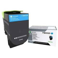Lexmark 73B0020 toner cartridge 1 pc(s) Original Cyan Image