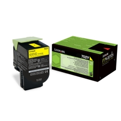 Lexmark 702Y R toner cartridge 1 pc(s) Original Yellow Image