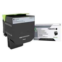 Lexmark 71B0X10 toner cartridge 1 pc(s) Original Black Image