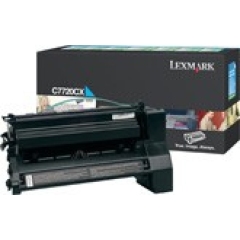 Lexmark C7720CX toner cartridge 1 pc(s) Original Cyan Image