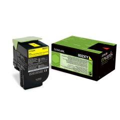 Lexmark 802XY toner cartridge 1 pc(s) Original Yellow Image