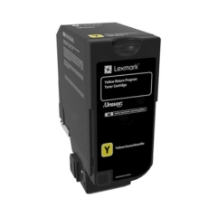 Lexmark 74C2SY0 toner cartridge 1 pc(s) Original Yellow Image