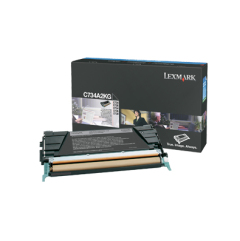 Lexmark C734A2KG toner cartridge 1 pc(s) Original Black Image