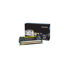 Lexmark X748H2YG toner cartridge 1 pc(s) Original Yellow Image