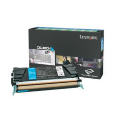 Lexmark 00C5240CH toner cartridge Original Cyan Image