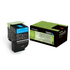 Lexmark 702XC R toner cartridge 1 pc(s) Original Cyan Image