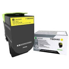Lexmark 71B0H40 toner cartridge 1 pc(s) Original Yellow Image